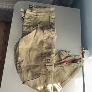 Fashion Nova Olive Cargo Pants